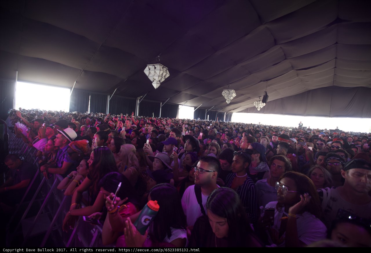 Urban Crowd at Coachella Concert