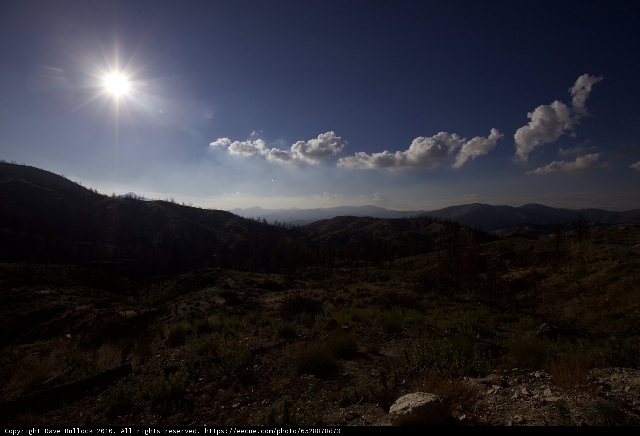 Majestic Range under the Sun's Glory