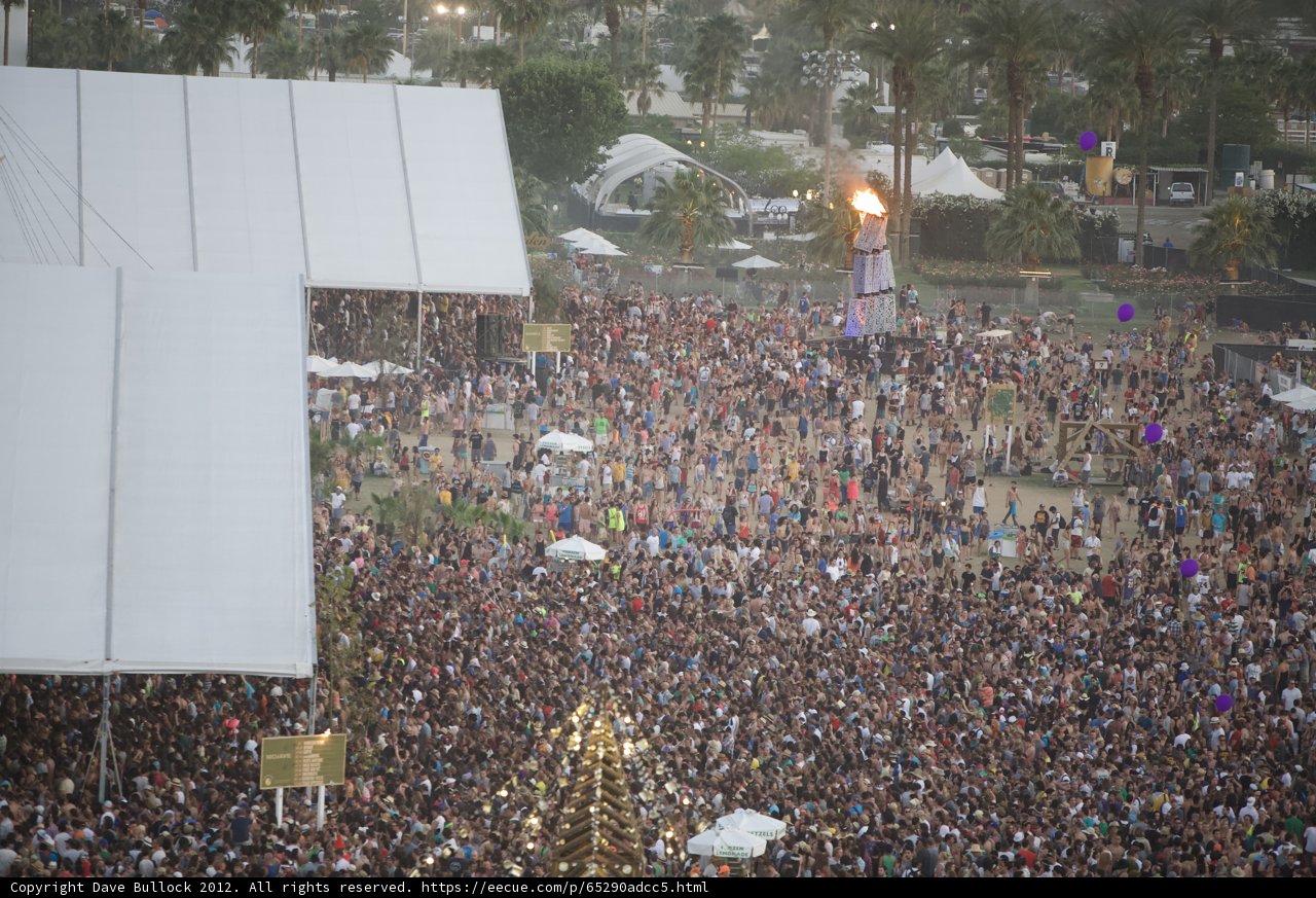 The Vibrant Crowd of Coachella