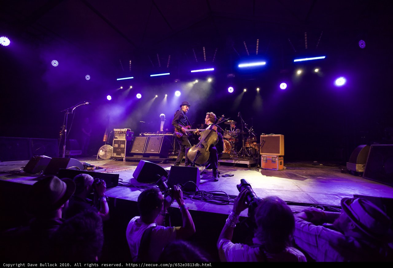 Les Claypool rocks the stage at Coachella 2010