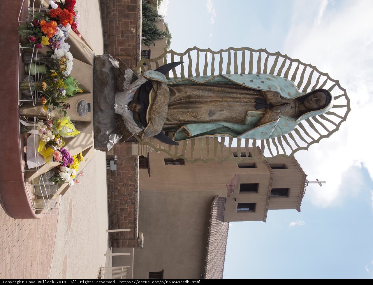 The Graceful Virgin Mary Statue at St. Peter's Church