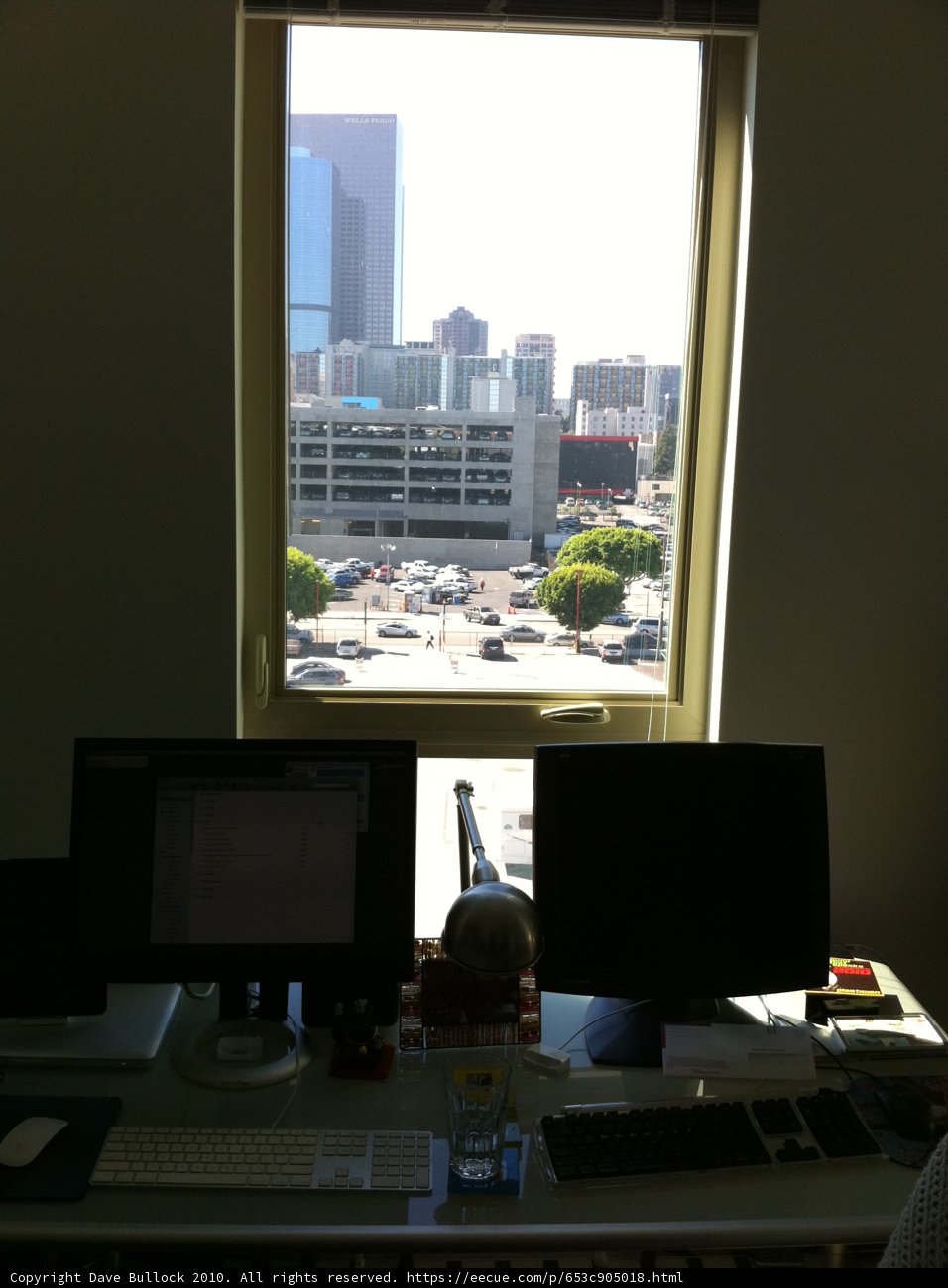 Cityscape View From My Desk