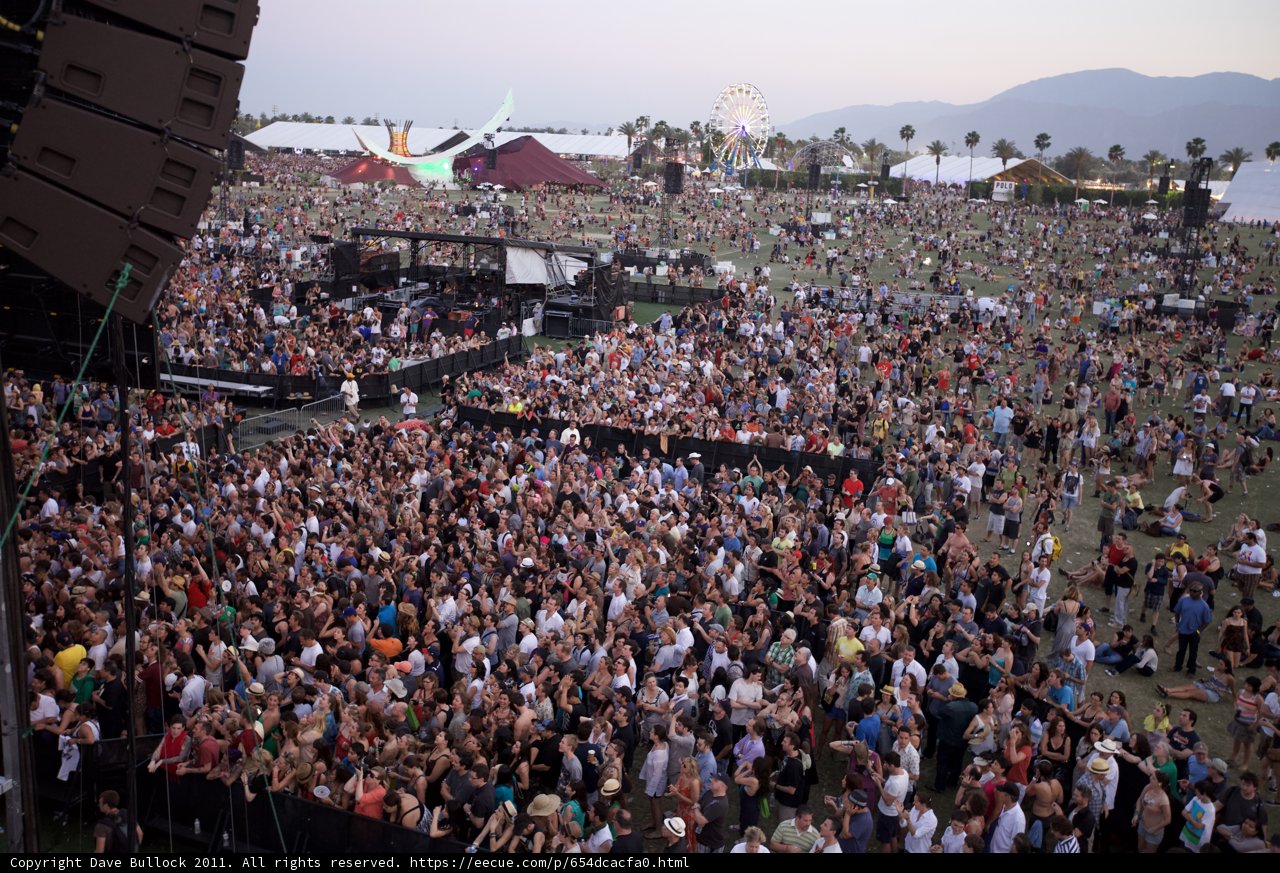 Coachella 2011 Concert Crowd