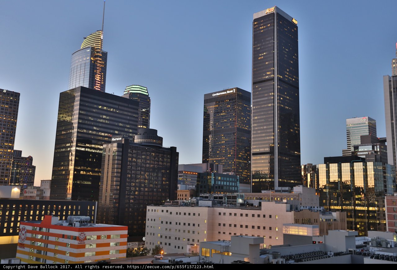 A view of the urban metropolis