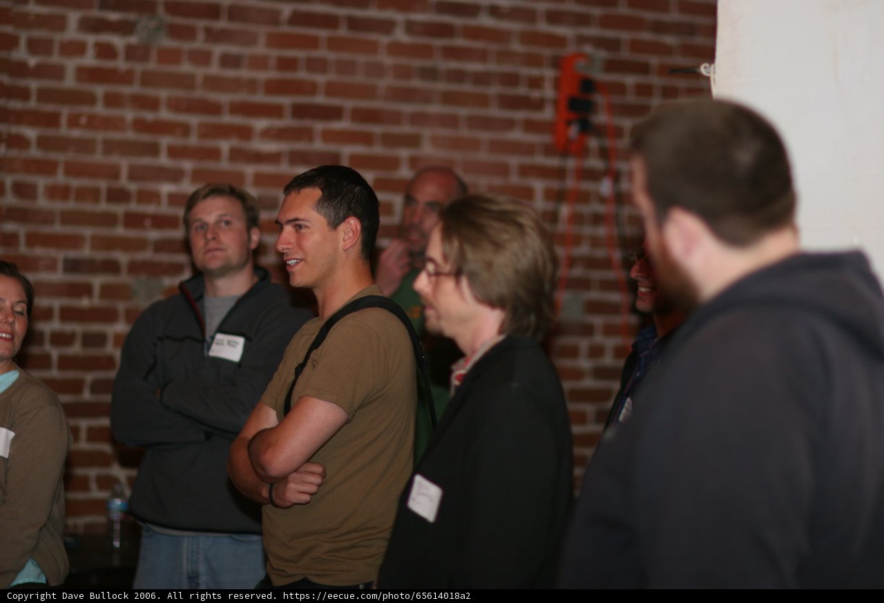 Gathering at the Brick Wall
