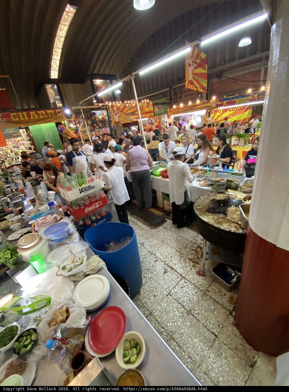 Bustling Market Scene