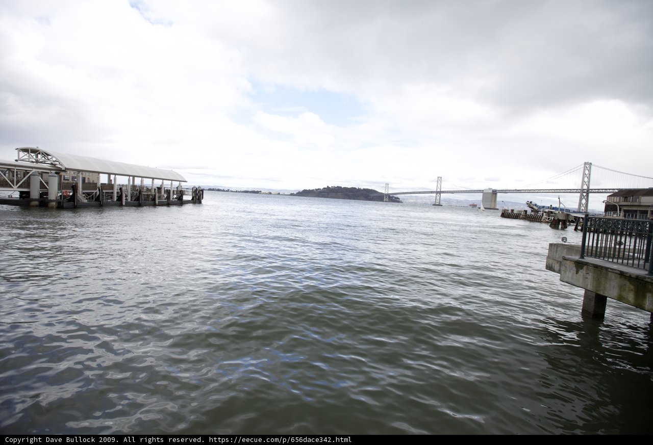 Bay Bridge and Pier View