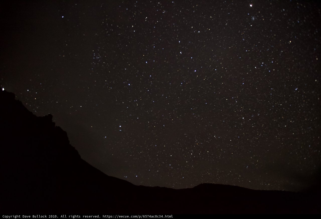 A Spectacular Night in the Great Outdoors