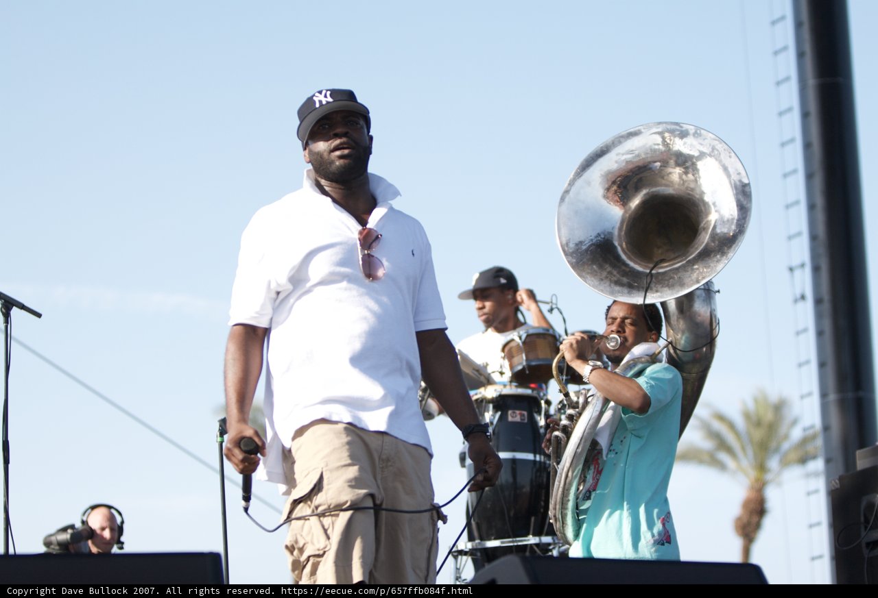 Brass Band Performance at Coachella Sunday