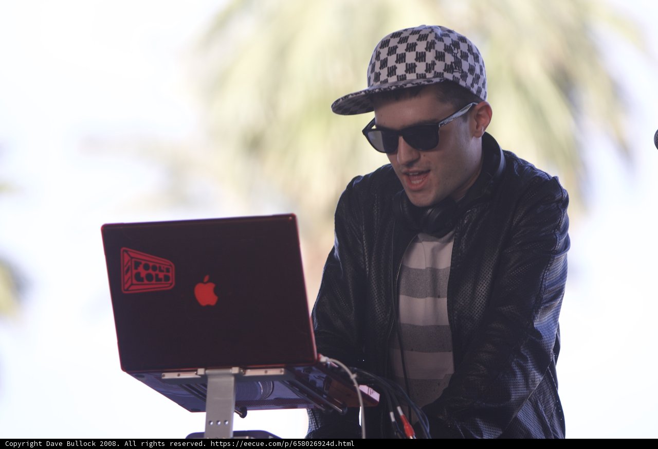 A-Trak in Black