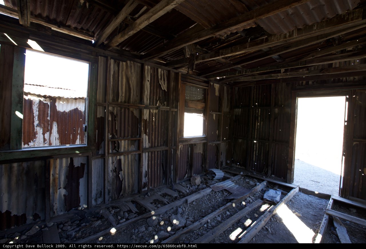 Abandoned Building with Broken Windows