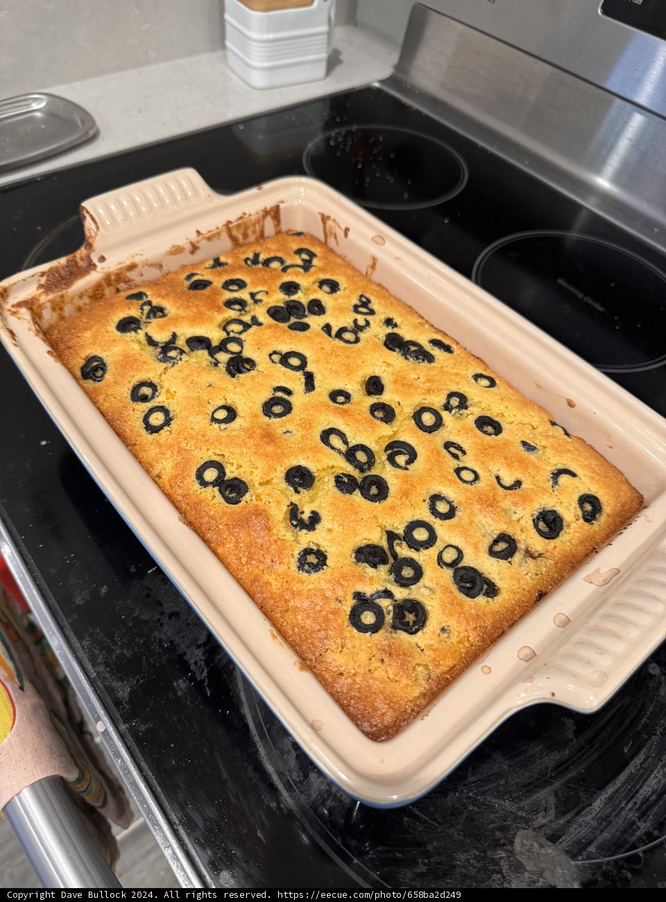 Olive-Studded Cornbread Delight