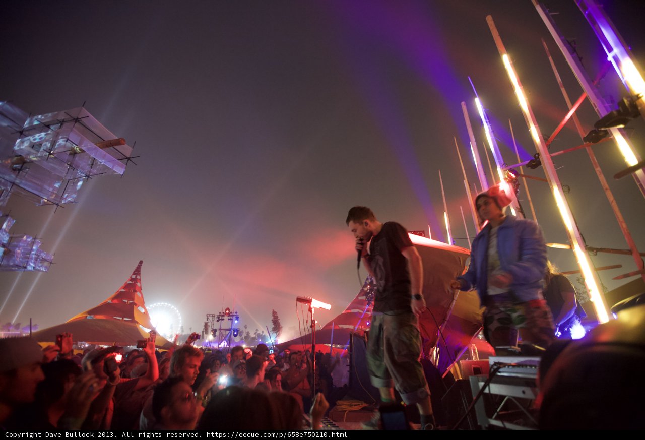 Rocking the Night Away at Coachella