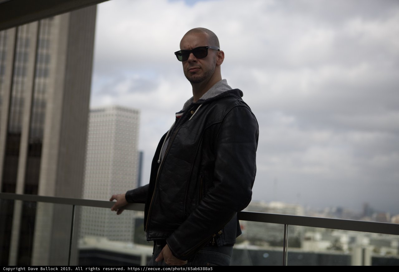 Close-Up Rooftop Portrait