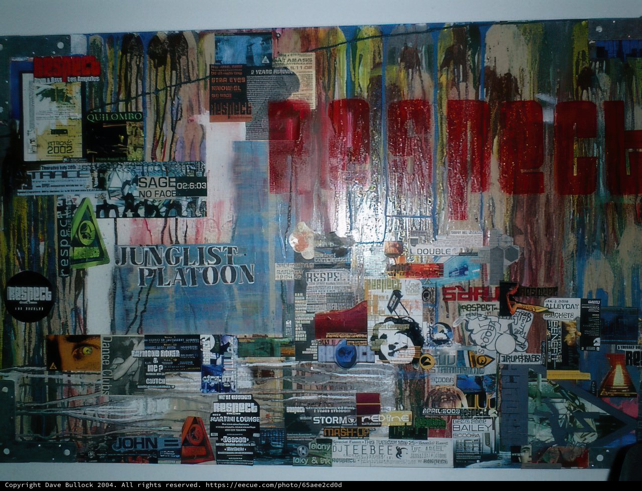 A Stunning Collage of Artistic Items on a Wall