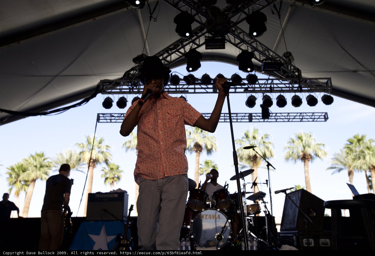 K'naan Warsame rocks Coachella stage