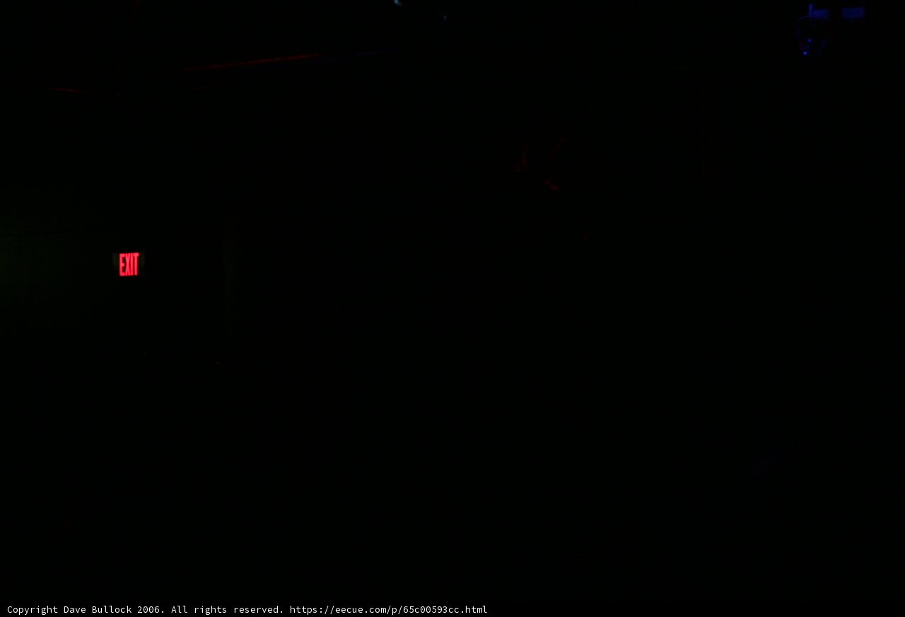 Silhouetted Spider in Red Light