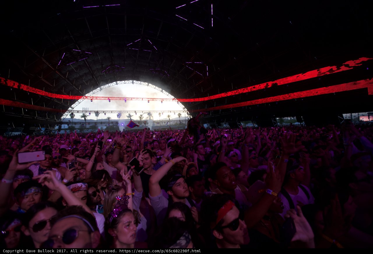 Epic Crowd at Coachella Concert