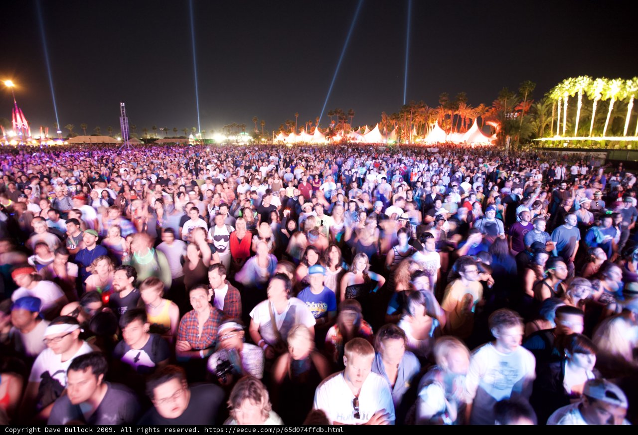 The Electric Crowd at Coachella 2009