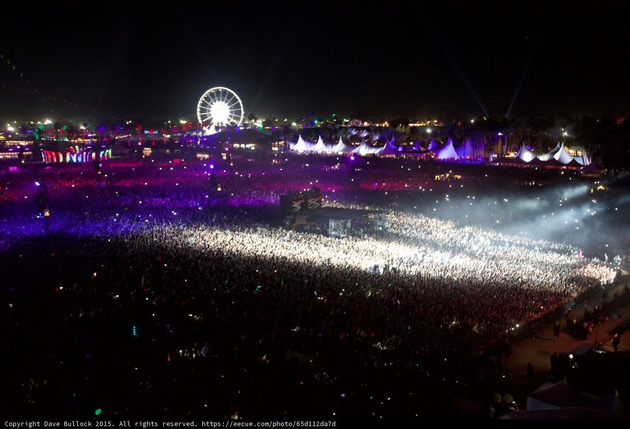 Electric Night at Coachella Music Festival
