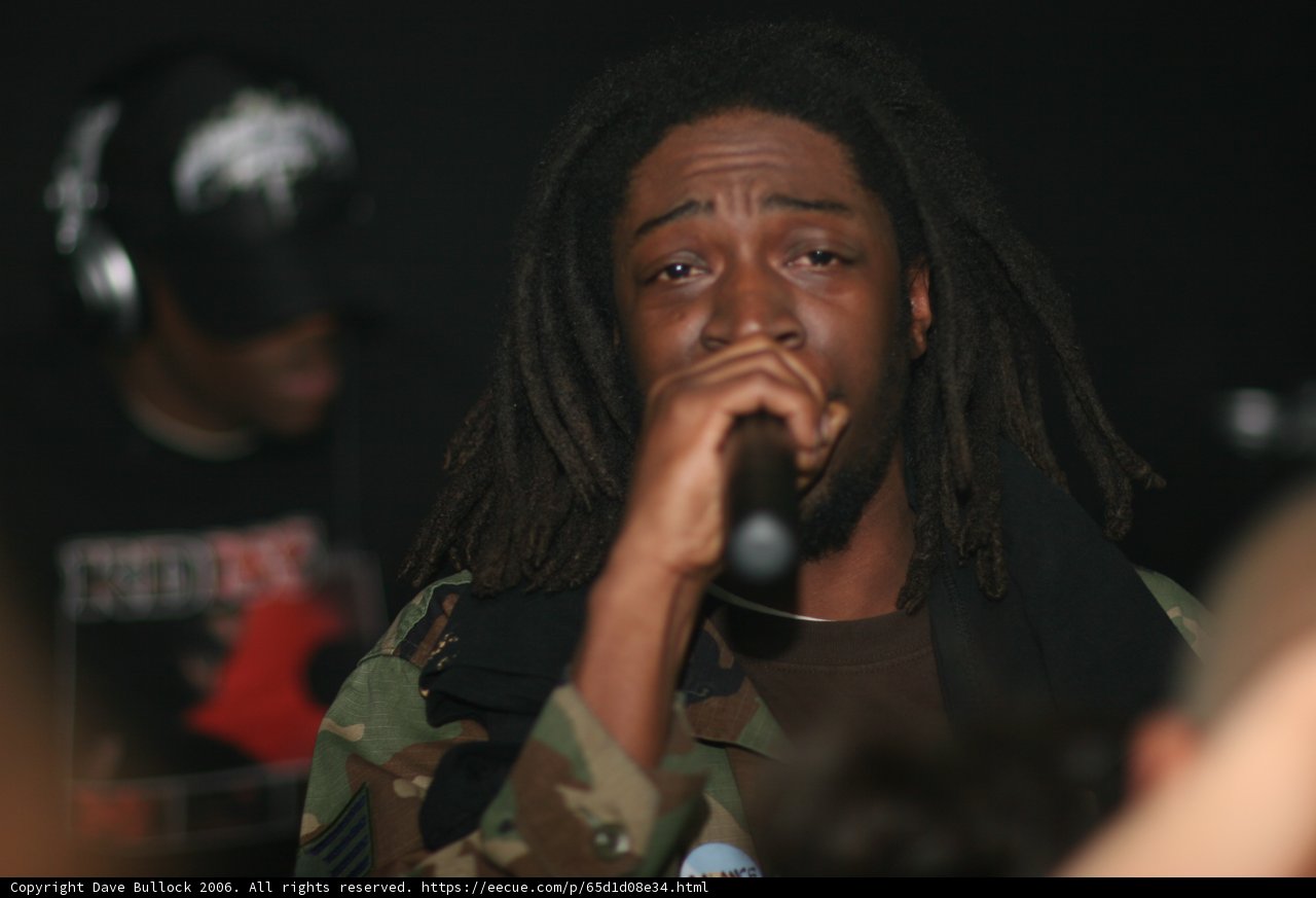 Dreadlocked Entertainer Takes the Stage