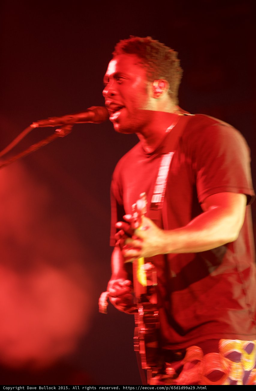 Kele Okereke Action Blur