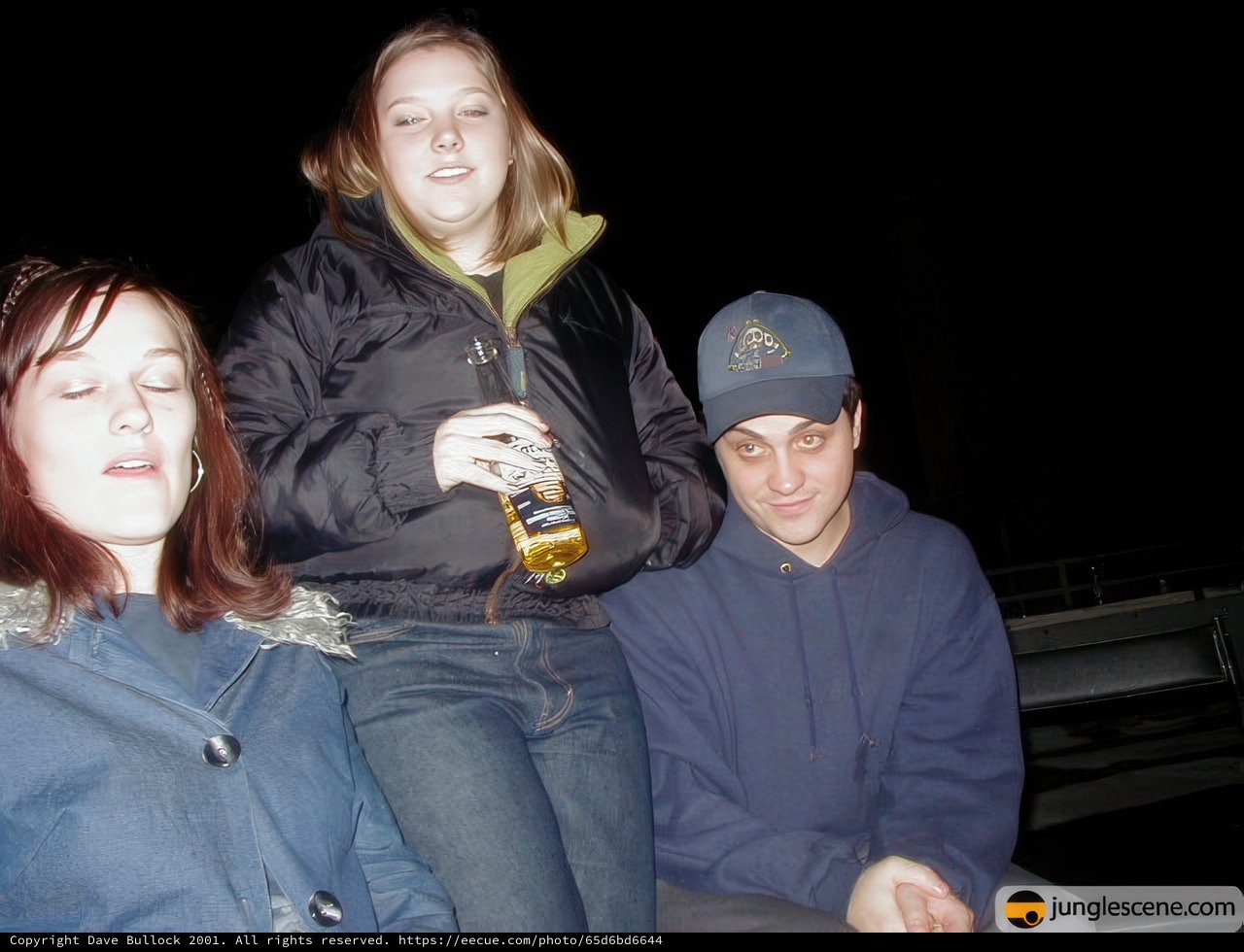 New Year's Eve Bench Buddies