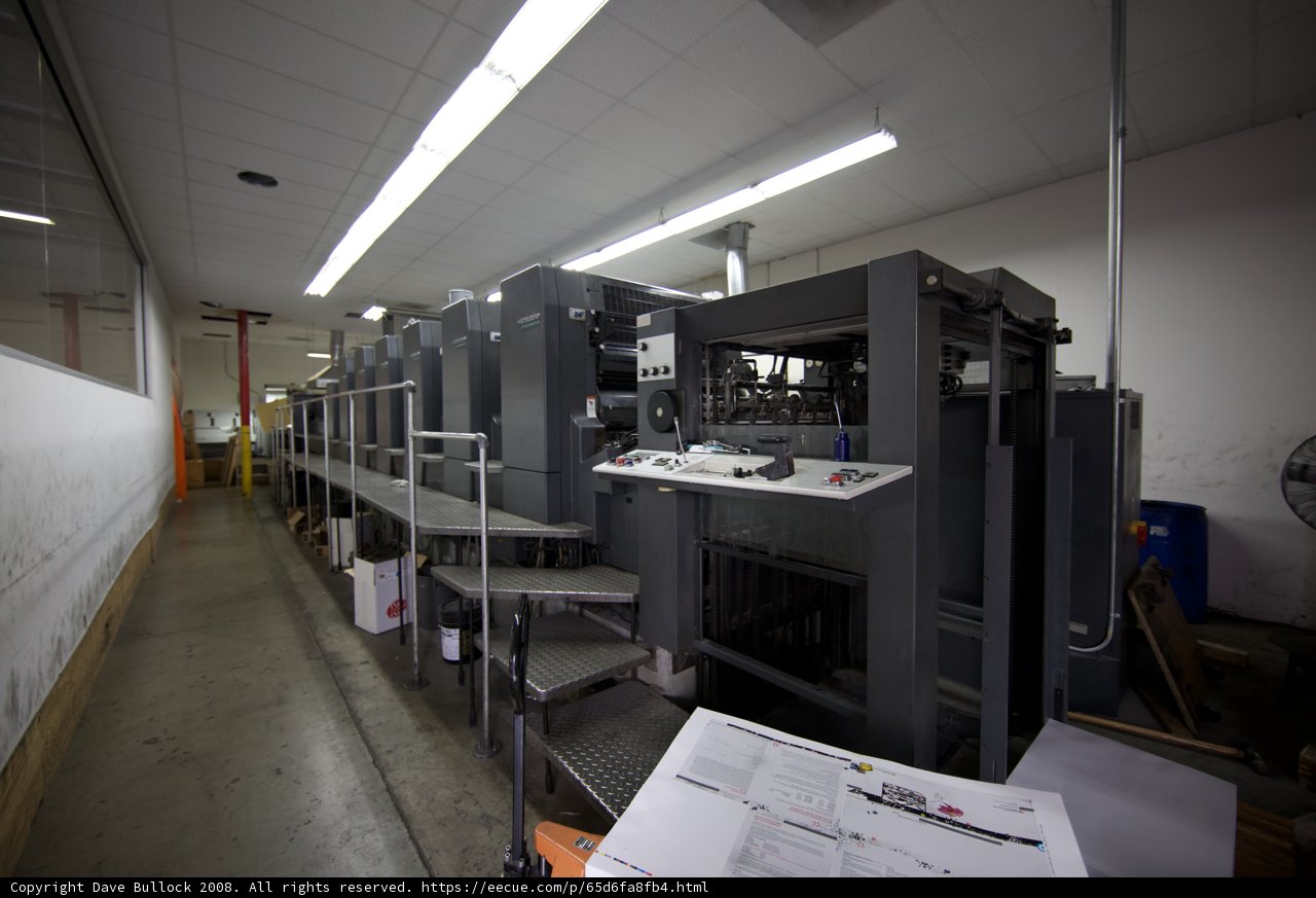 The Printing Machine in Action