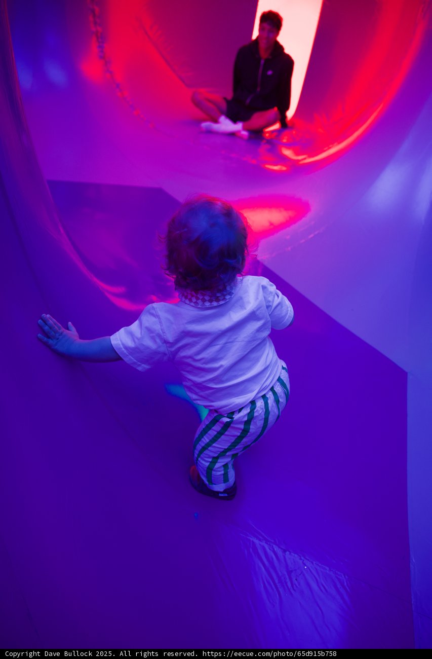 Joyful Journey Down the Technicolor Slide