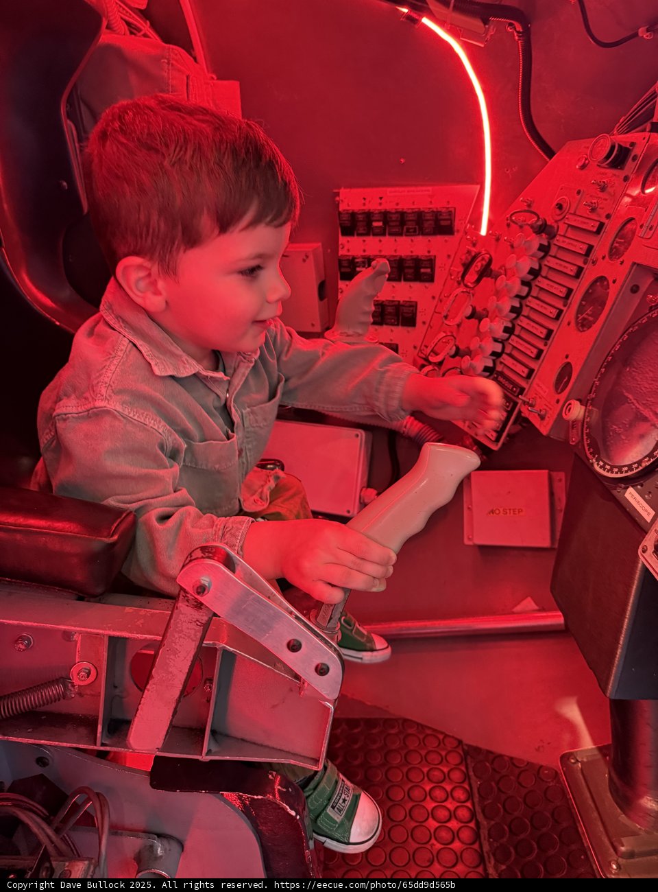 Little Pilot in Action