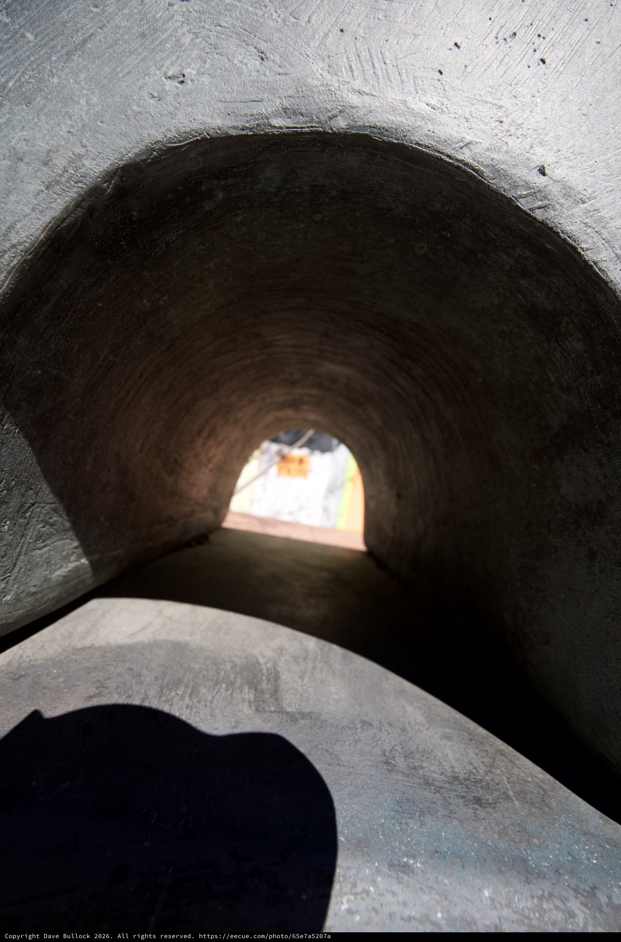 Looking Through the Adobe Tunnel Passage