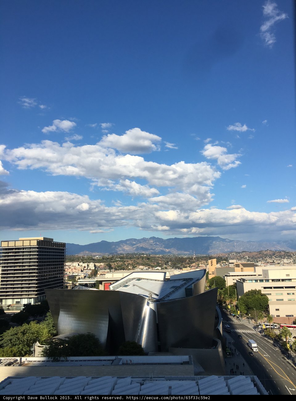 Disney Concert Hall Clouds