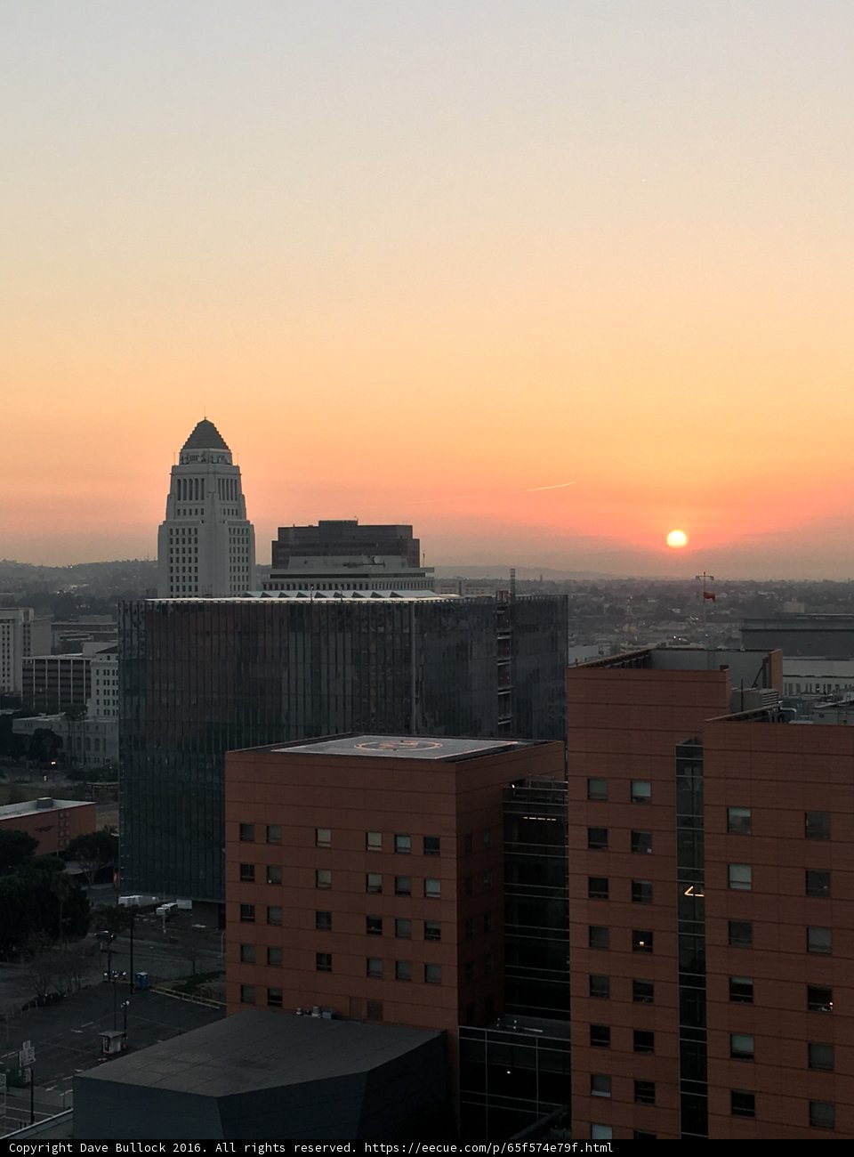 Setting Over the City