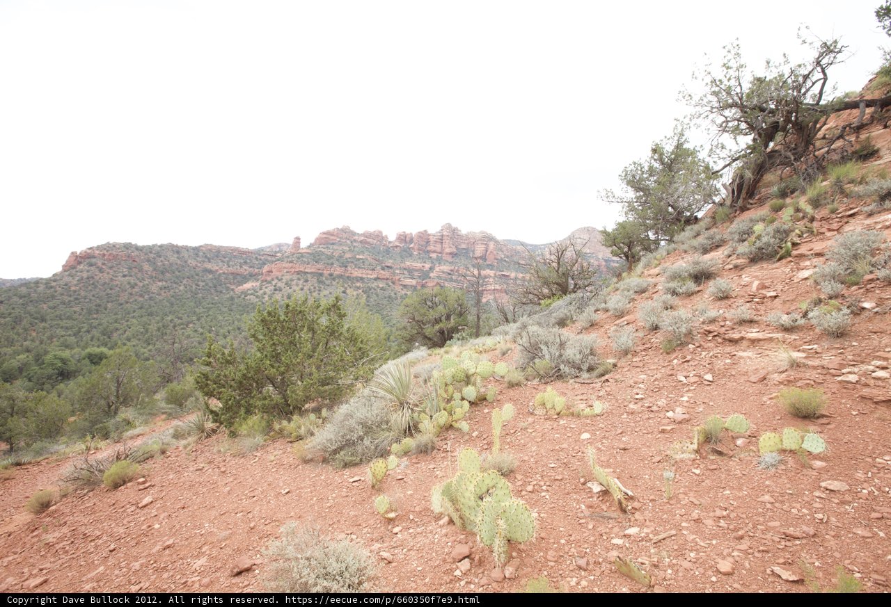 Majestic view of the Sedona wilderness