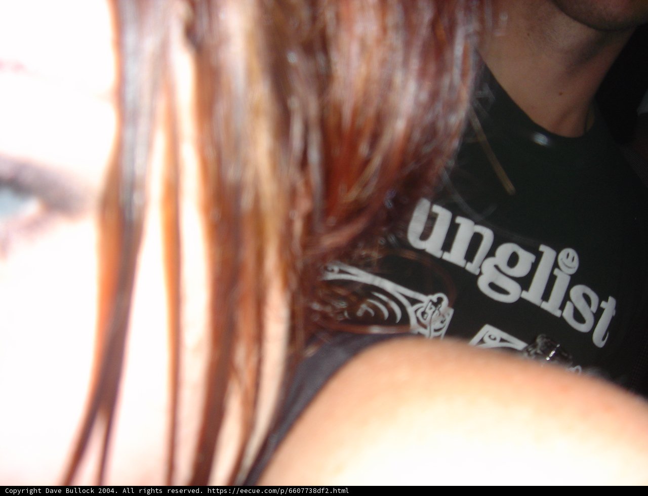 Red-headed Woman in a T-Shirt