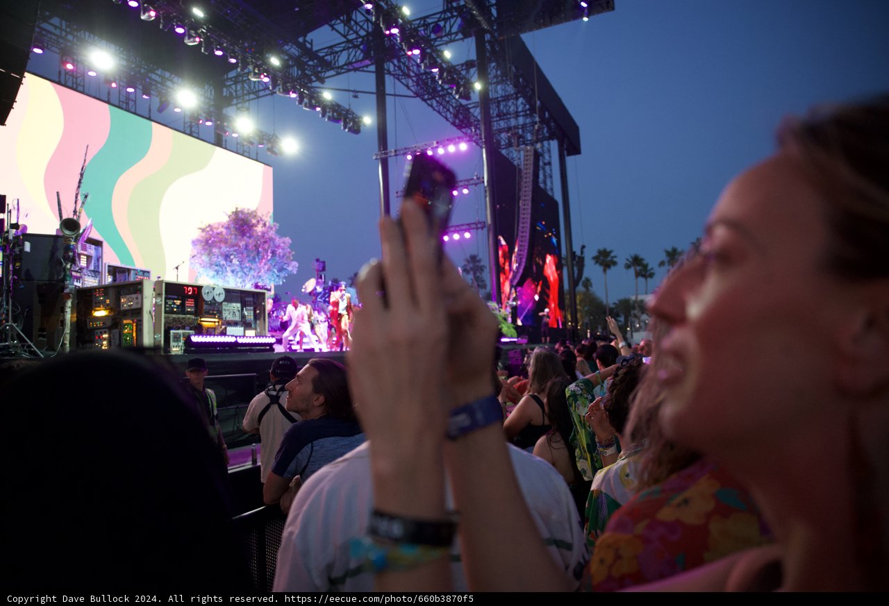 Vibrant Beats: A Moment at Coachella 2024