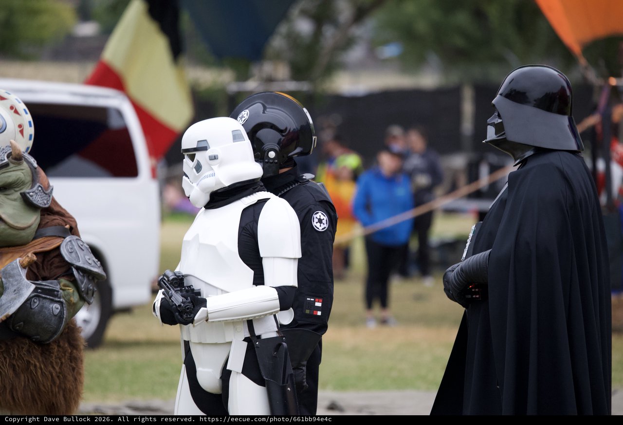 Imperial Forces Assemble at Hot Air Balloon Festival