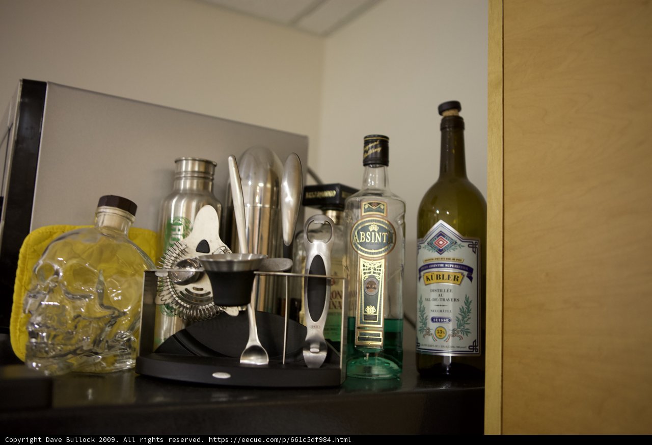 A Shelf Full of Booze