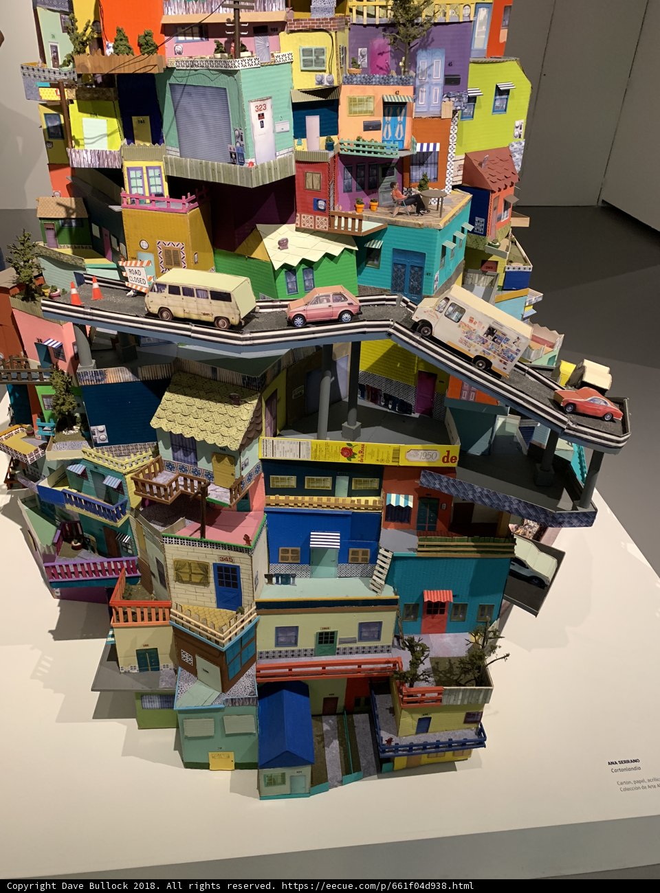 Miniature City Made of Paper