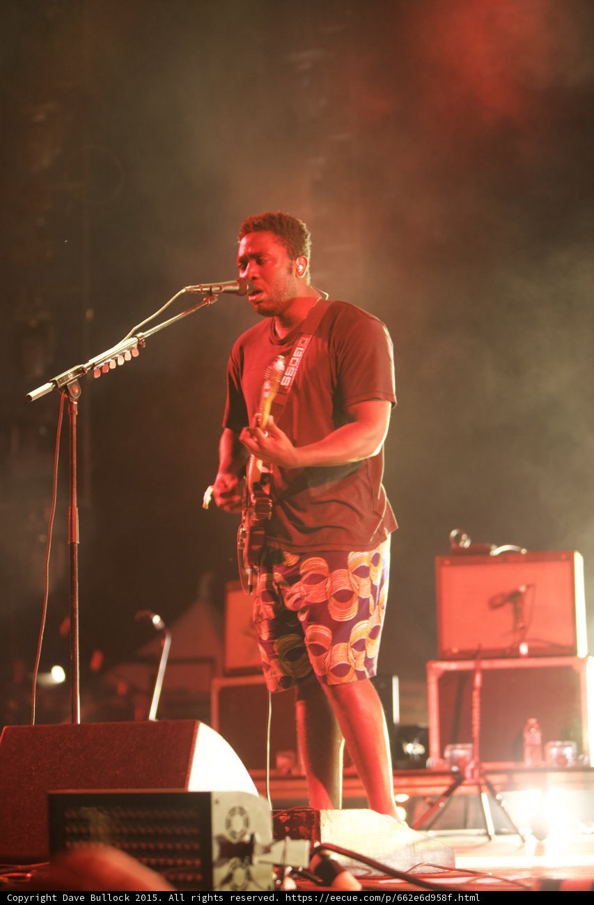 Kele Okereke Golden Backlight
