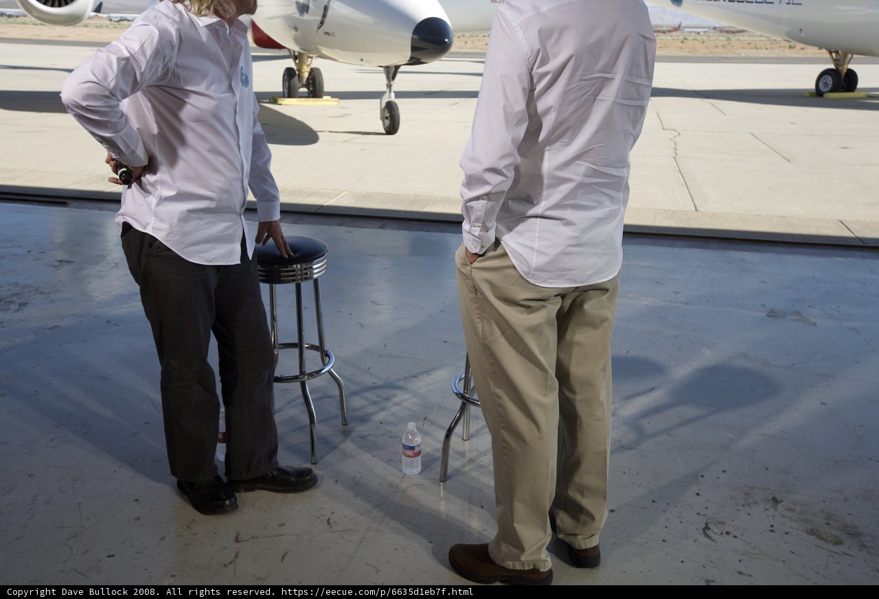 White Knight Two Waiting for Takeoff