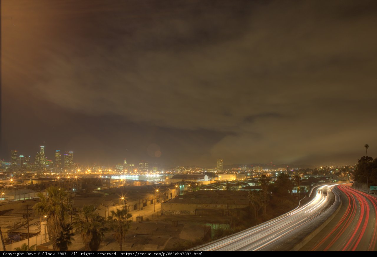 Nighttime Cityscape