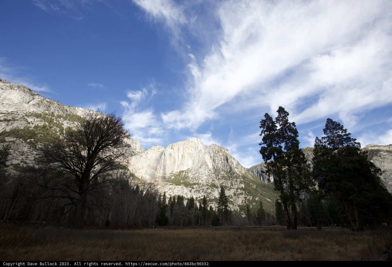 Frozen Peaks of Yosemite