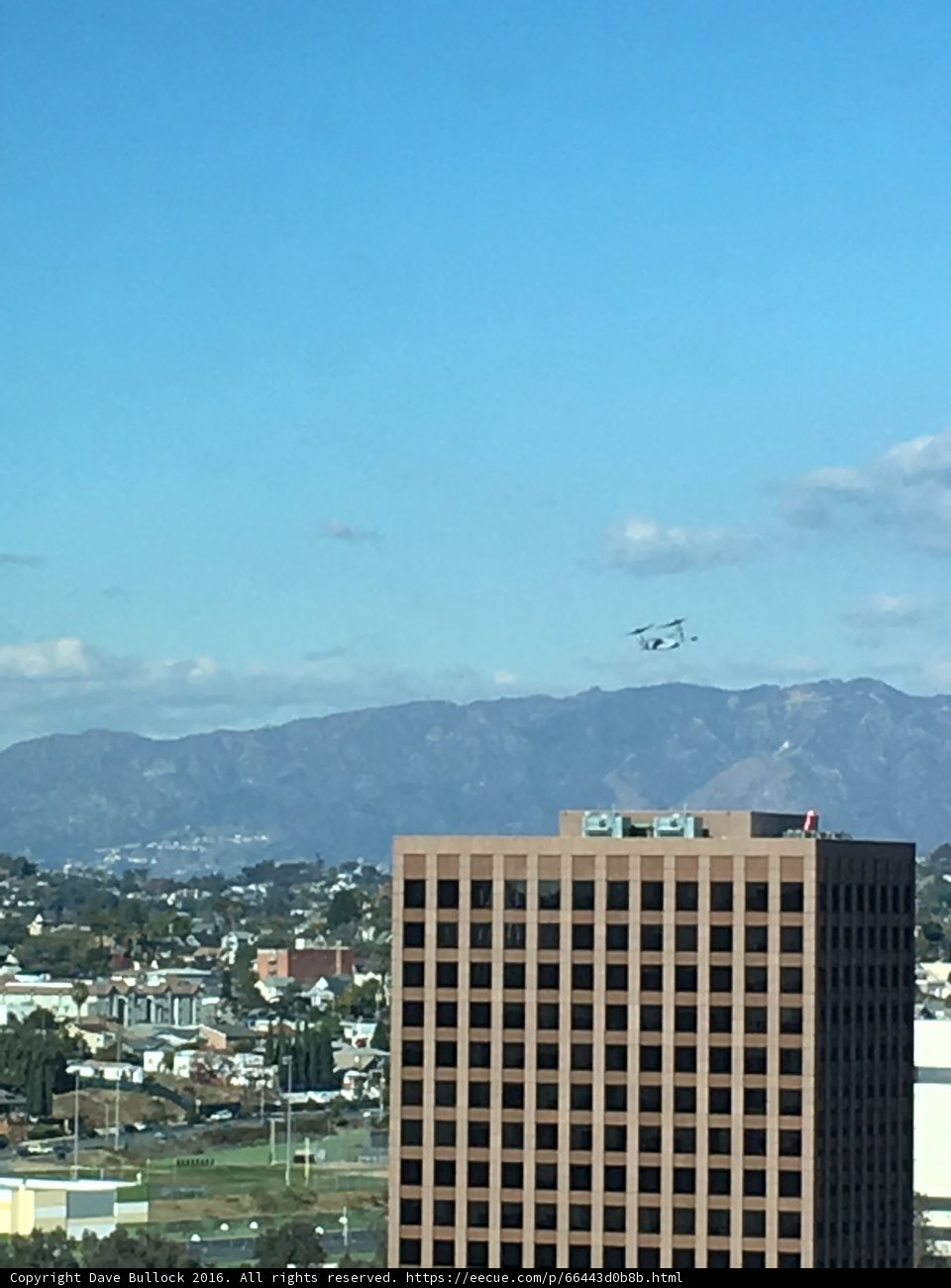 Helicopter View of Los Angeles Metropolis