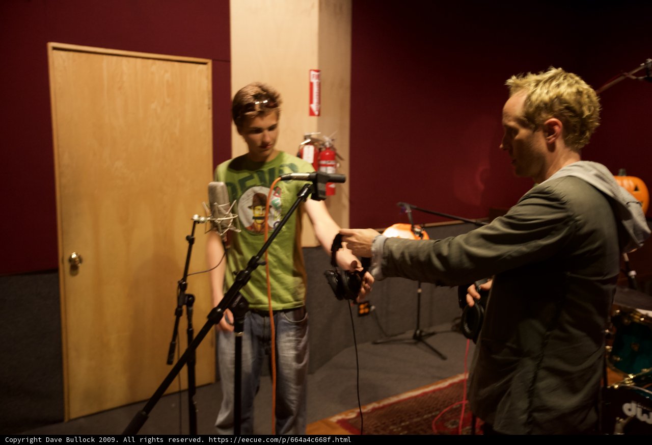 Recording Session with Josh Freese
