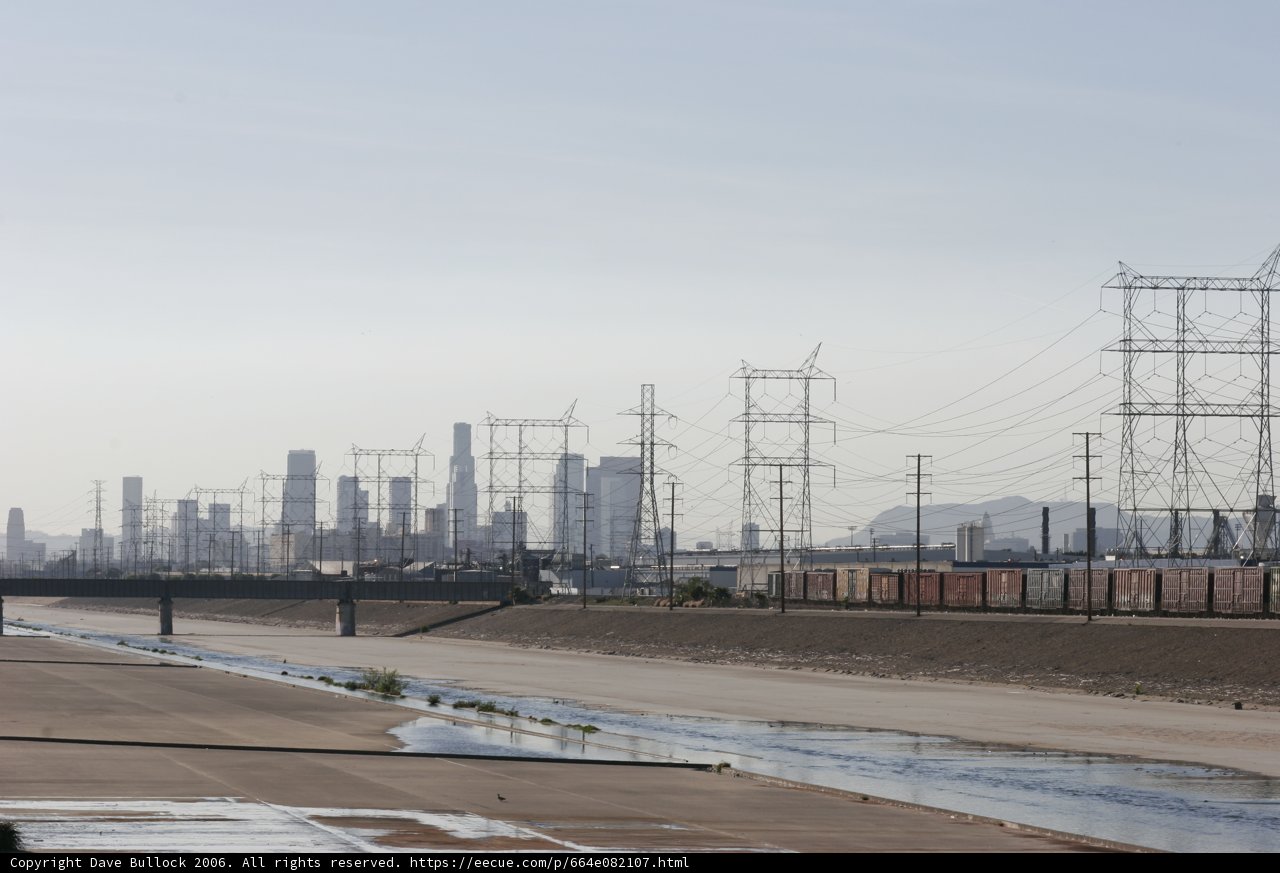 Power Lines by the River