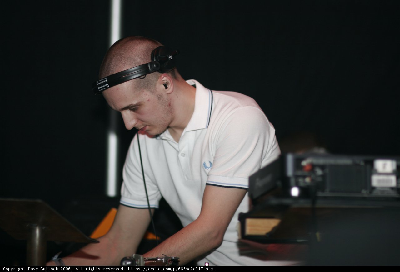 The White Shirt DJ at Work