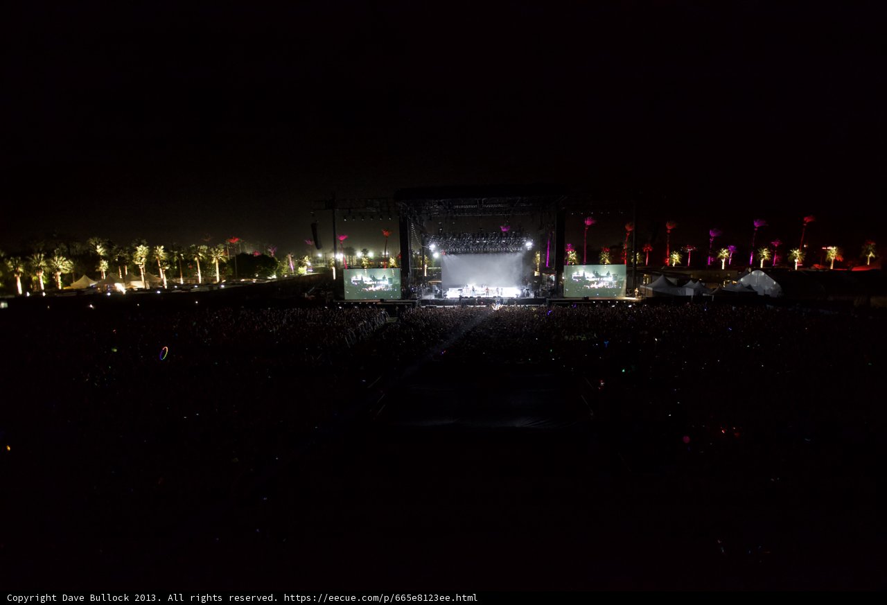 Electric Night Sky at Coachella