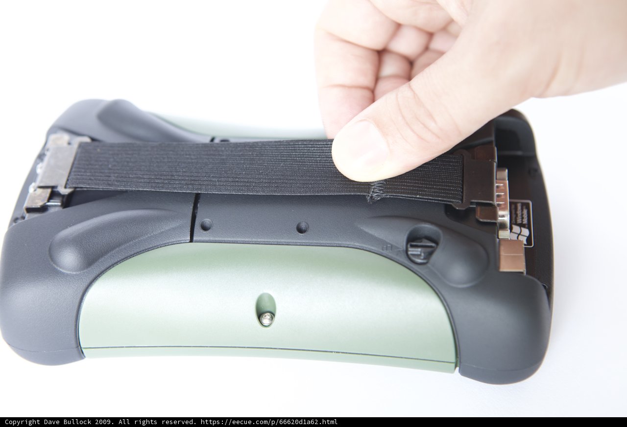 Hand Holding Firearm Tool with Strap