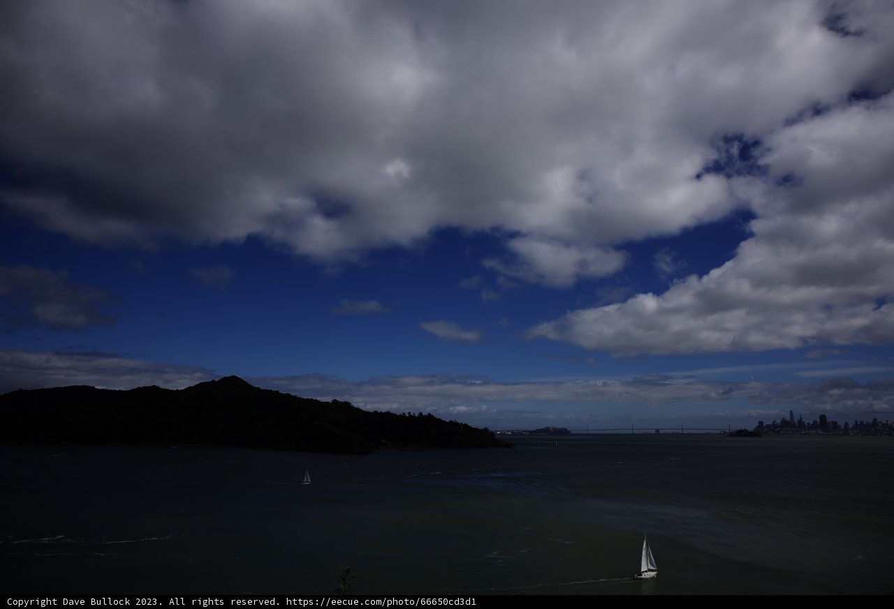 Sailing Through Serenity Near Tiburon